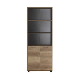 Hanah Home Nkt-552-Tt-1 Estantería en Nogal Claro